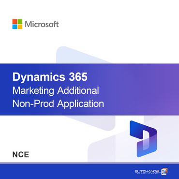 Application supplémentaire non production Dynamics 365 Marketing (NCE)