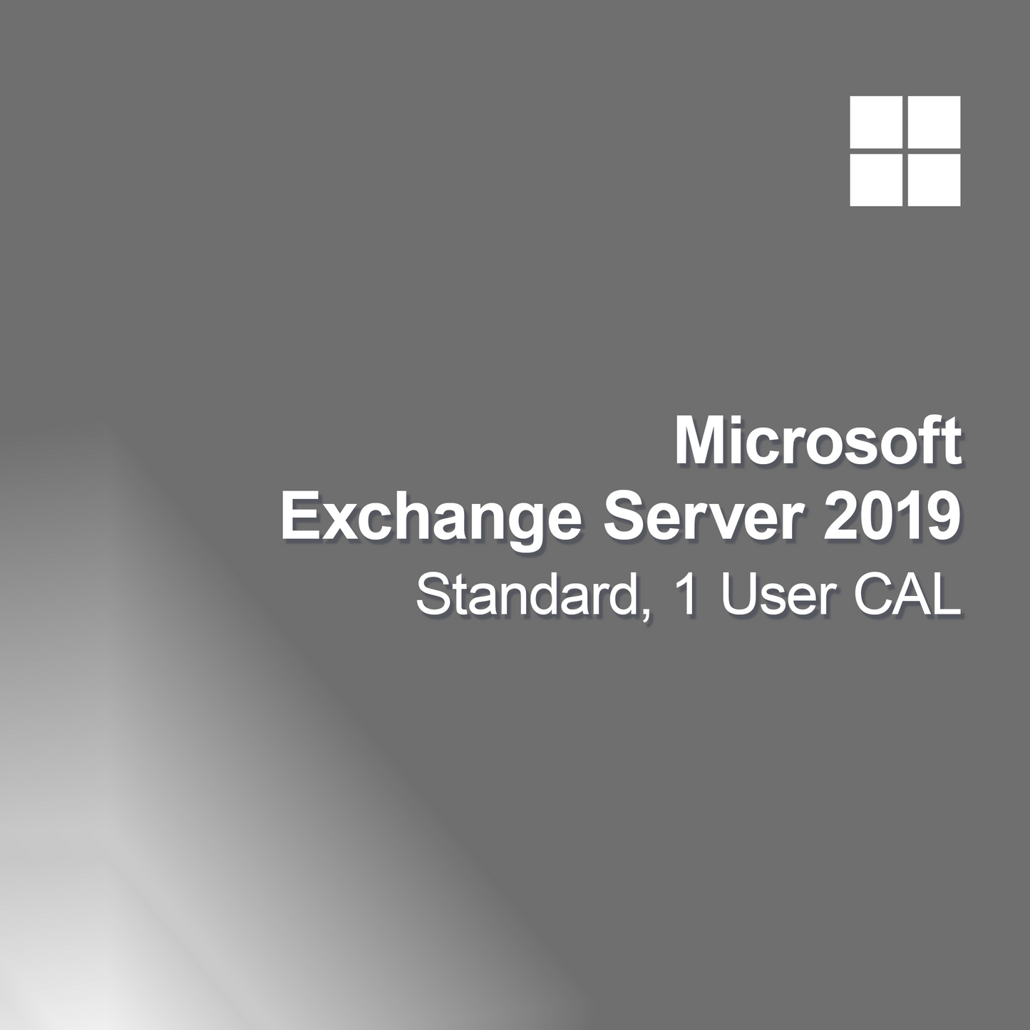 Microsoft Exchange Server 2019 Standard, 1 CAL utilisateur
