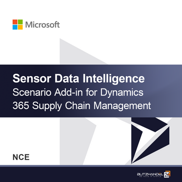 Module complémentaire Scénario d'intelligence des données capteurs pour Dynamics 365 Supply Chain Management (NCE)