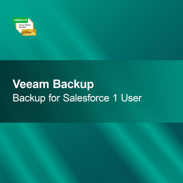 Veeam Backup pour Salesforce 1 utilisateur