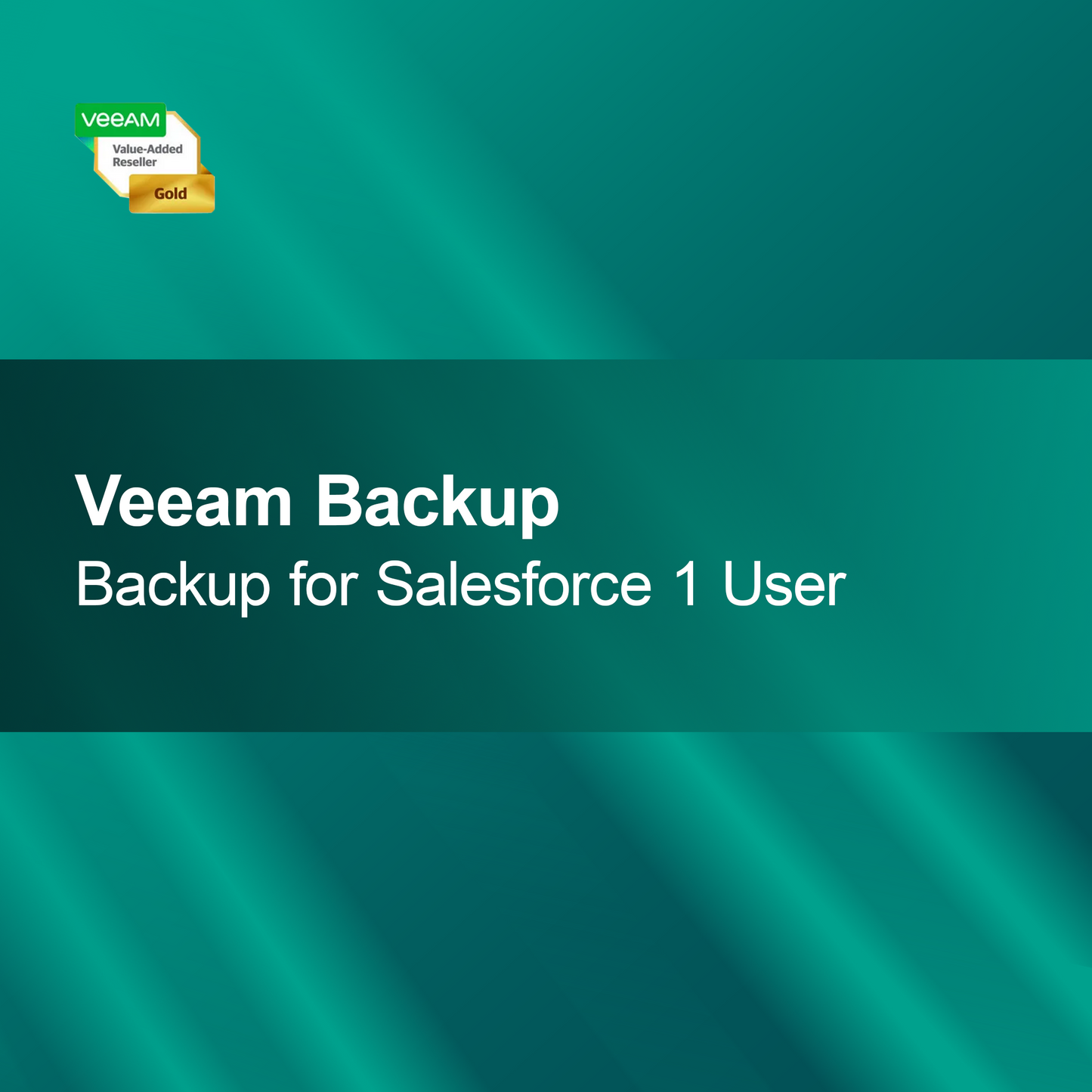 Veeam Backup pour Salesforce 1 utilisateur