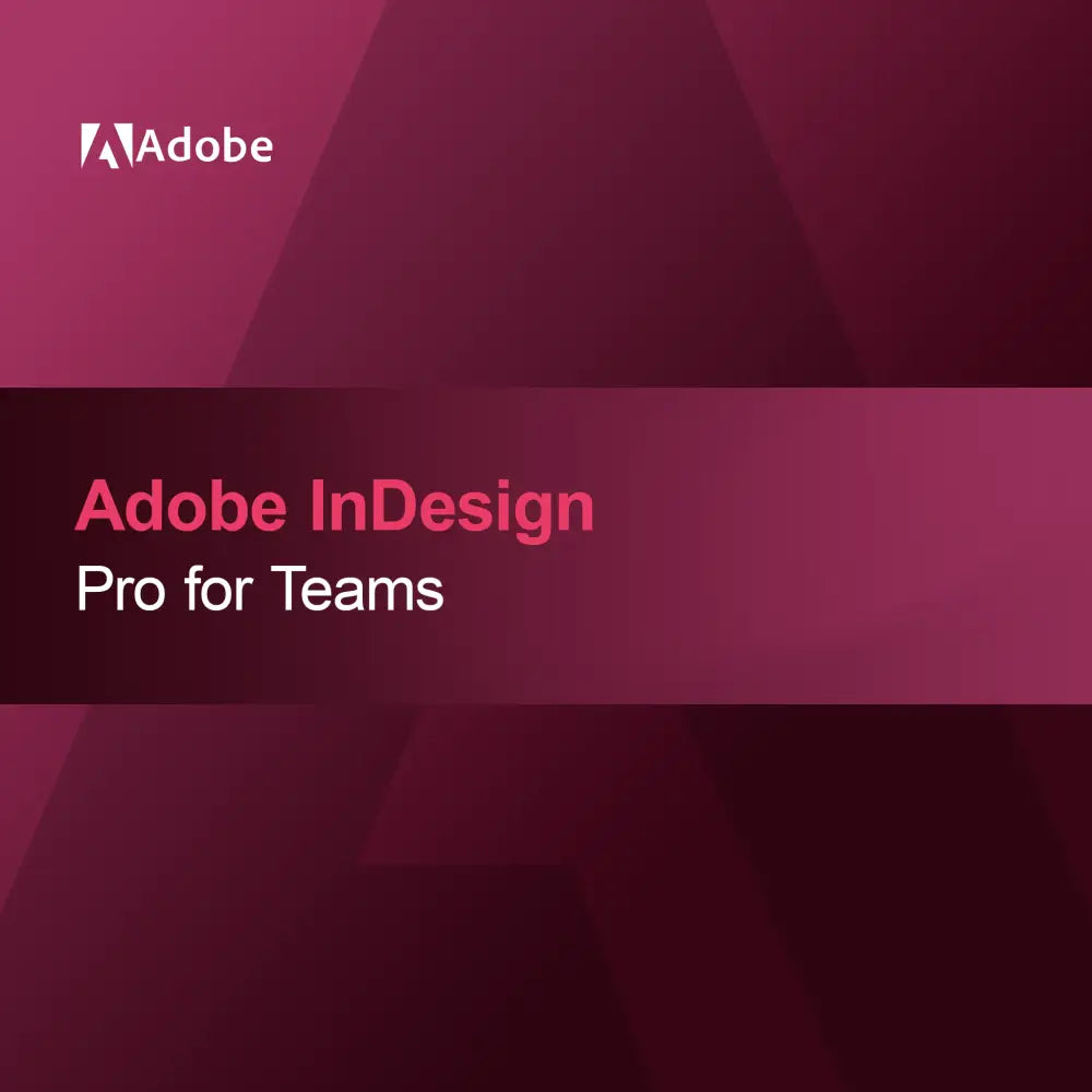 Adobe InDesign - Pro pour les équipes