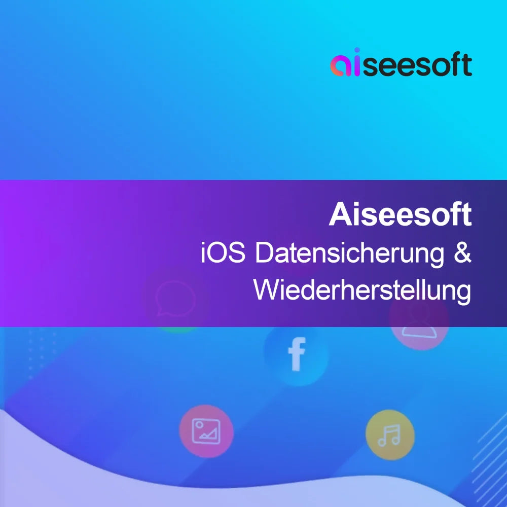 Aiseesoft Sauvegarde et restauration iOS