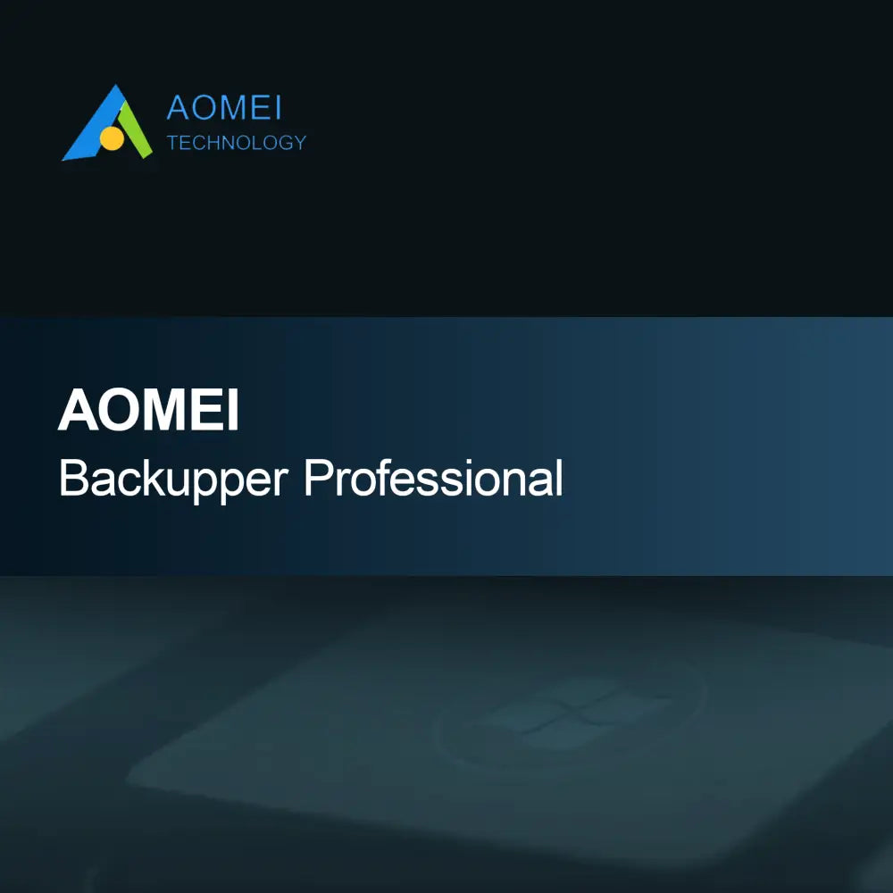 AOMEI Backupper Professionnel