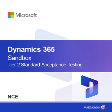 Dynamics 365 Operations - Sandbox Niveau 2 : Test d'acceptation standard