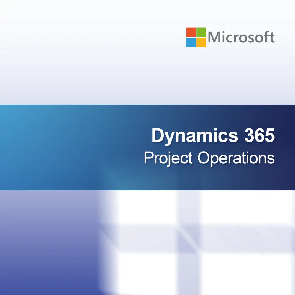 Dynamics 365 Opérations de projet