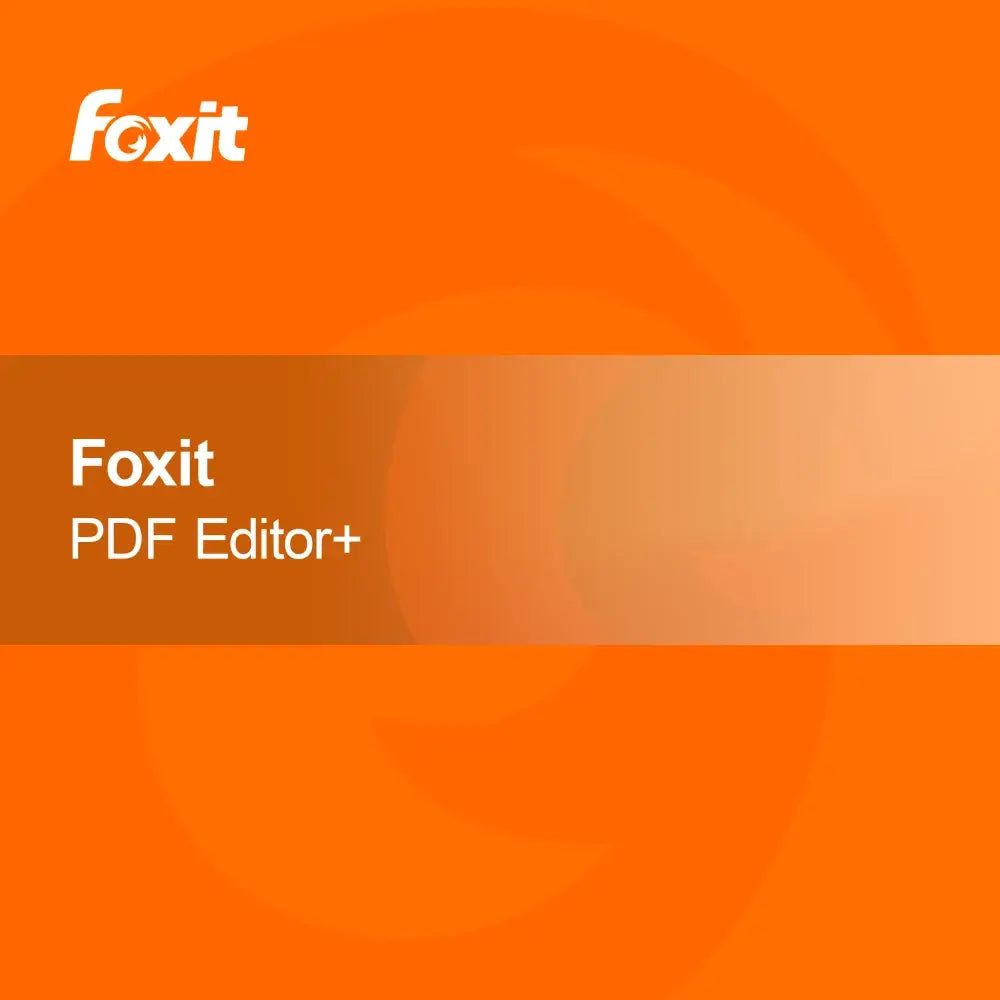 Foxit PDF Éditeur