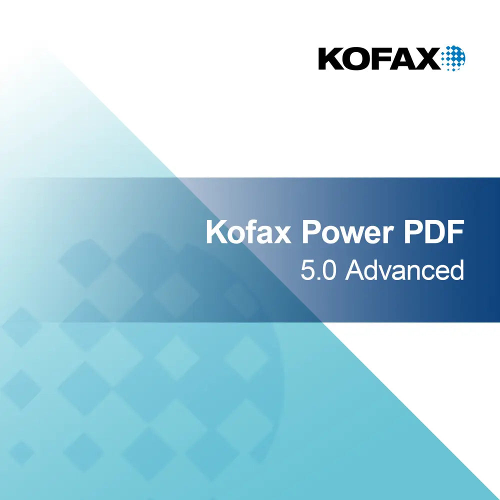 Kofax Power PDF 5.0 Avancé