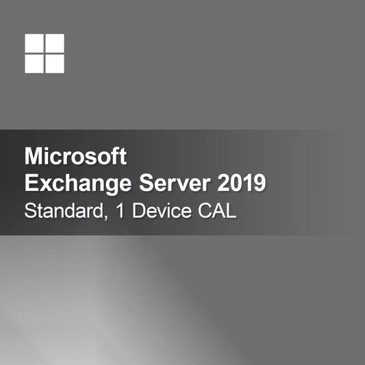 Microsoft Exchange Server 2019 Standard, 1 CAL appareil