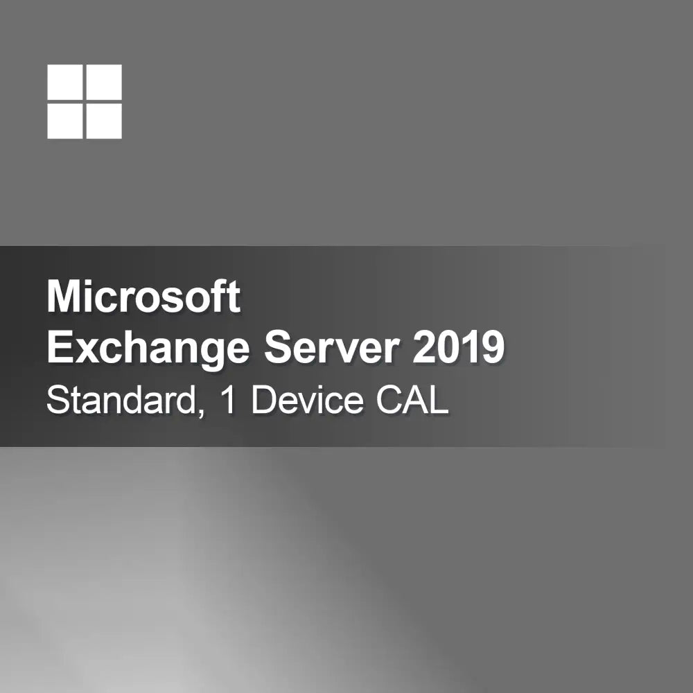 Microsoft Exchange Server 2019 Standard, 1 CAL appareil