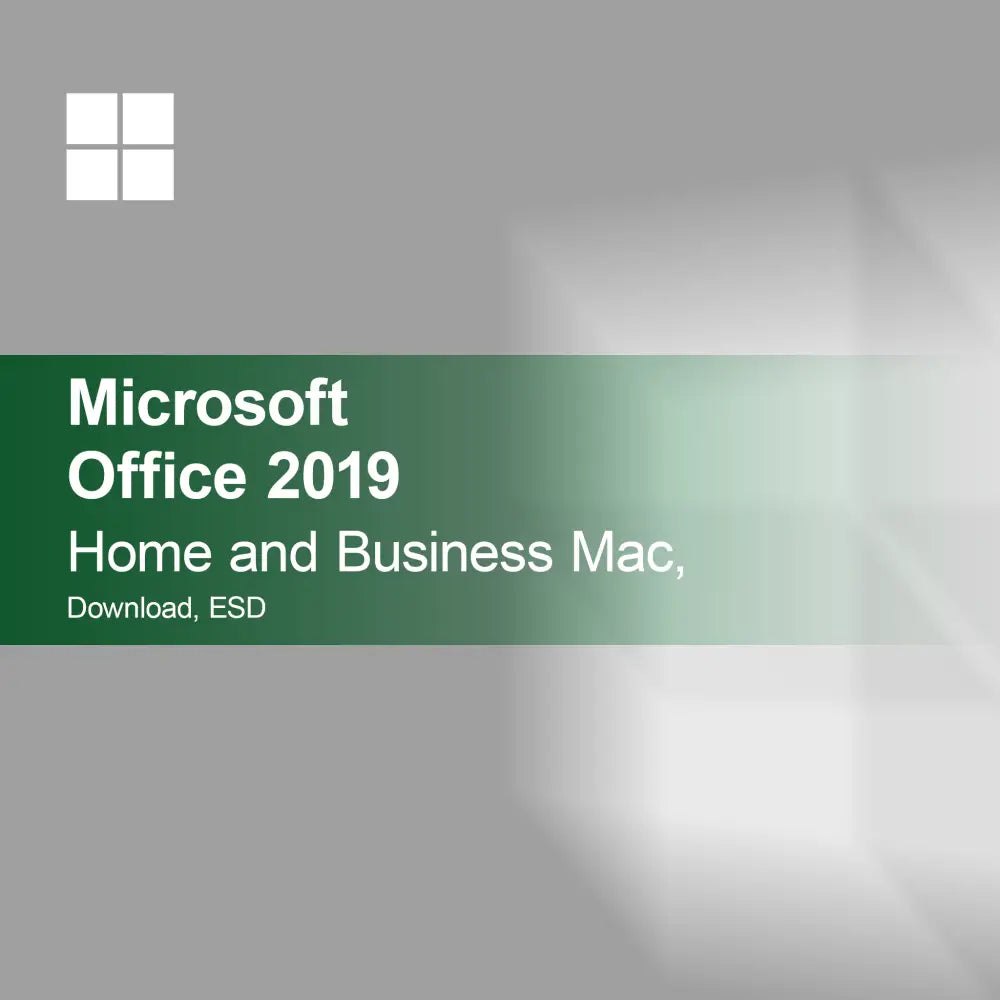 Microsoft Office 2019 Home and Business Mac, Téléchargement, ESD