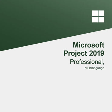 Microsoft Project 2019 Professionnel, Multilingue