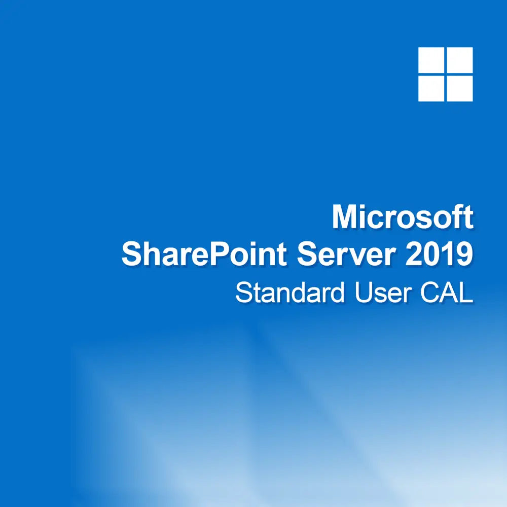 Licence d’utilisateur standard CAL pour Microsoft SharePoint Server 2019