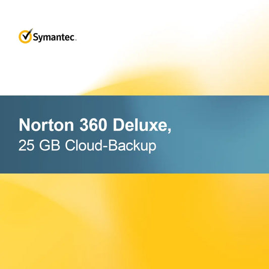 Norton 360 Deluxe, sauvegarde cloud de 25 Go