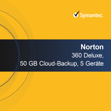 Norton 360 Deluxe, sauvegarde cloud 50 Go, 5 appareils