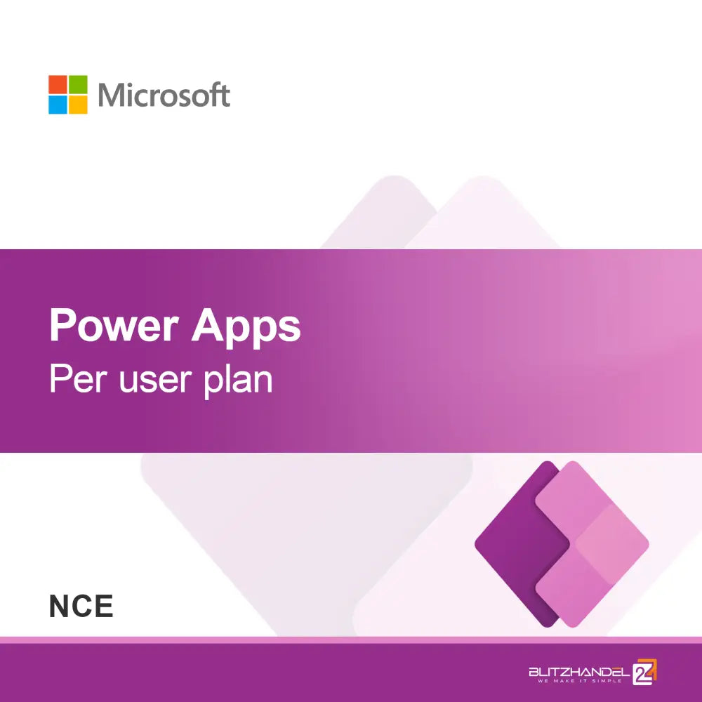 Plan Power Apps par utilisateur (NCE)