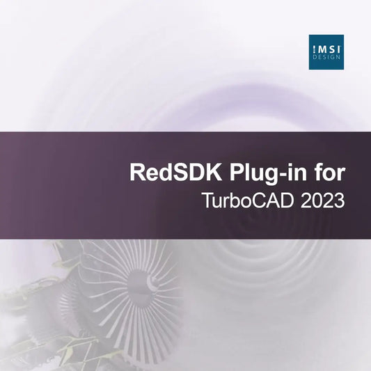 Plug-in RedSDK pour TurboCAD 2023