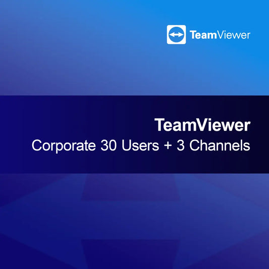 TeamViewer Corporate 30 utilisateurs + 3 canaux