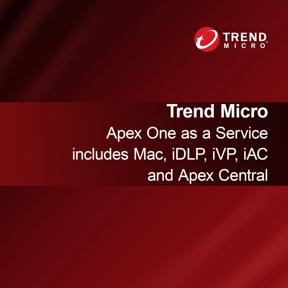 Trend Micro Apex One en tant que service inclut Mac, iDLP, iVP, iAC et Apex Central