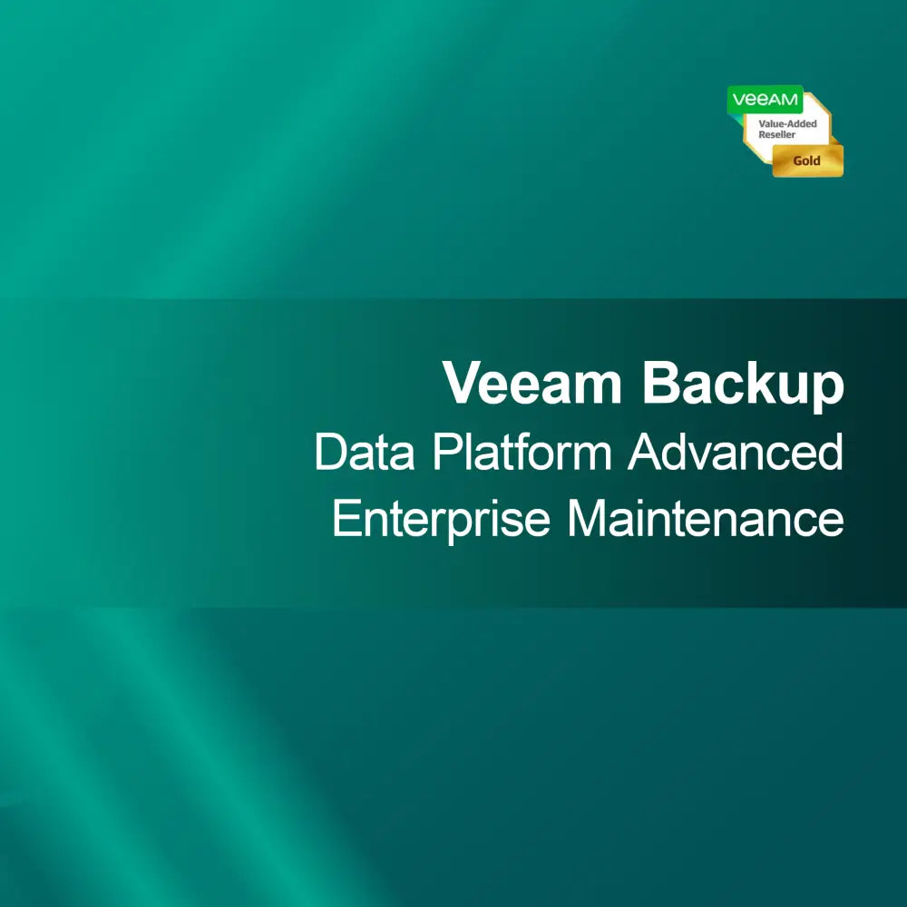 Maintenance avancée entreprise de la plateforme de données Veeam