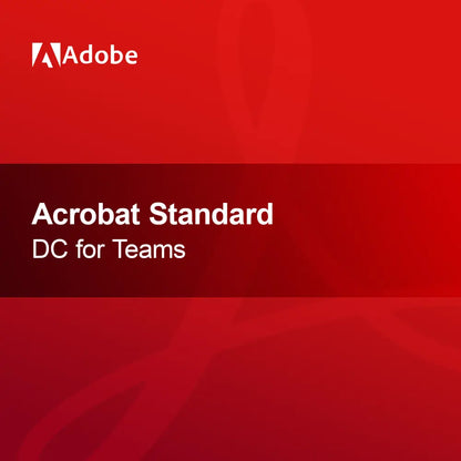 Acrobat Standard DC pour les équipes