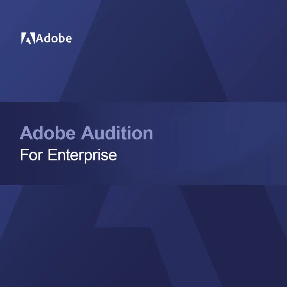 Adobe Audition pour entreprise