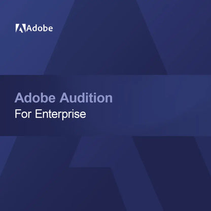 Adobe Audition pour entreprise