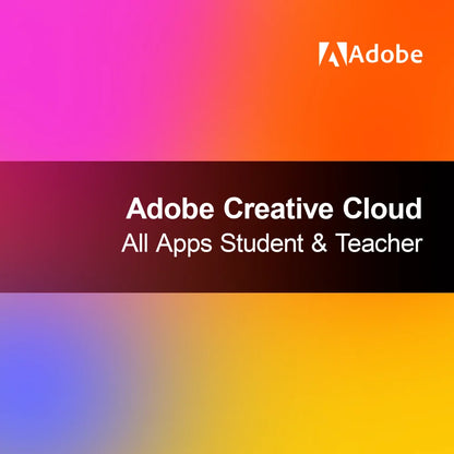 Adobe Creative Cloud Toutes les applications Étudiant & Enseignant