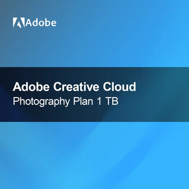 Plan Photographie Adobe Creative Cloud Éducation