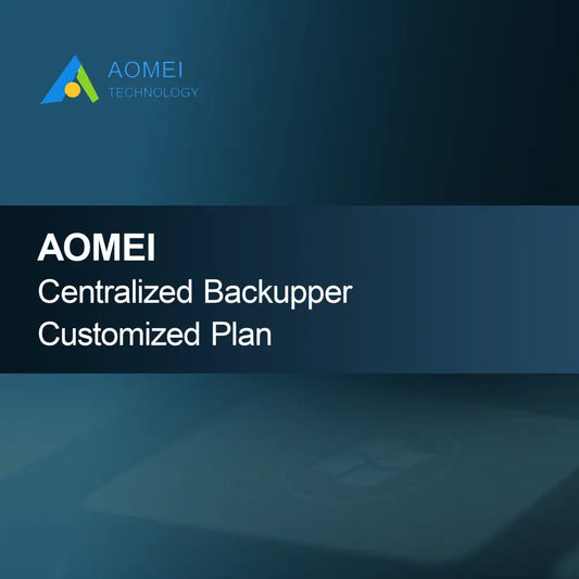 Plan personnalisé AOMEI Centralized Backupper