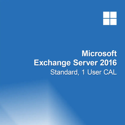 Microsoft Exchange Server 2016 Standard, 1 CAL utilisateur