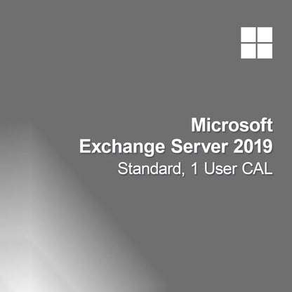 Microsoft Exchange Server 2019 Standard, 1 CAL utilisateur