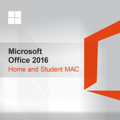 Microsoft Office 2016 Accueil et Étudiant MAC