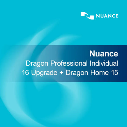 Mise à niveau Nuance Dragon Professional Individual 16 + Dragon Home 15