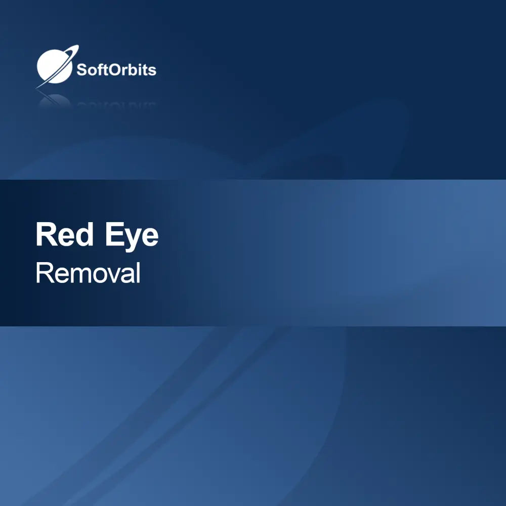 Suppression des yeux rouges