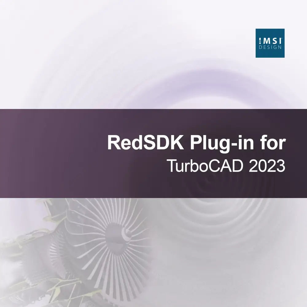 Plug-in RedSDK pour TurboCAD 2023