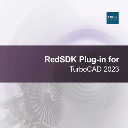 Plug-in RedSDK pour TurboCAD 2023