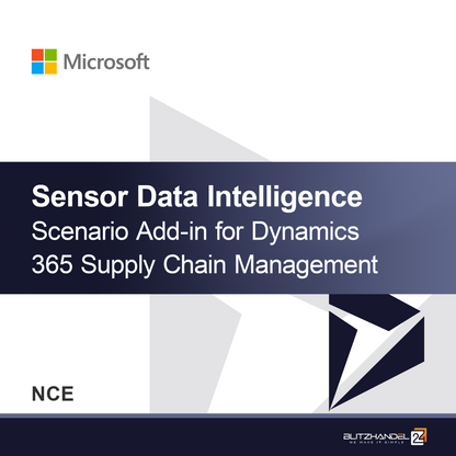 Module complémentaire Scénario d'intelligence des données capteurs pour Dynamics 365 Supply Chain Management (NCE)