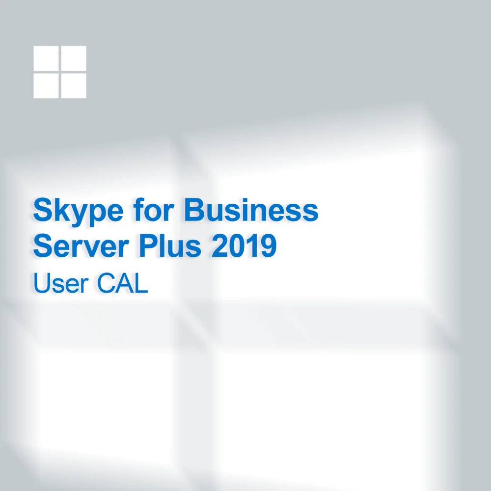 Licence d'accès client utilisateur Skype for Business Server Plus 2019