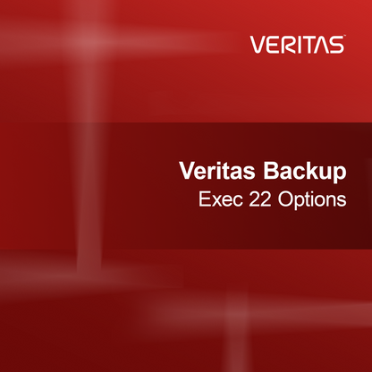 Options Veritas Backup Exec 22