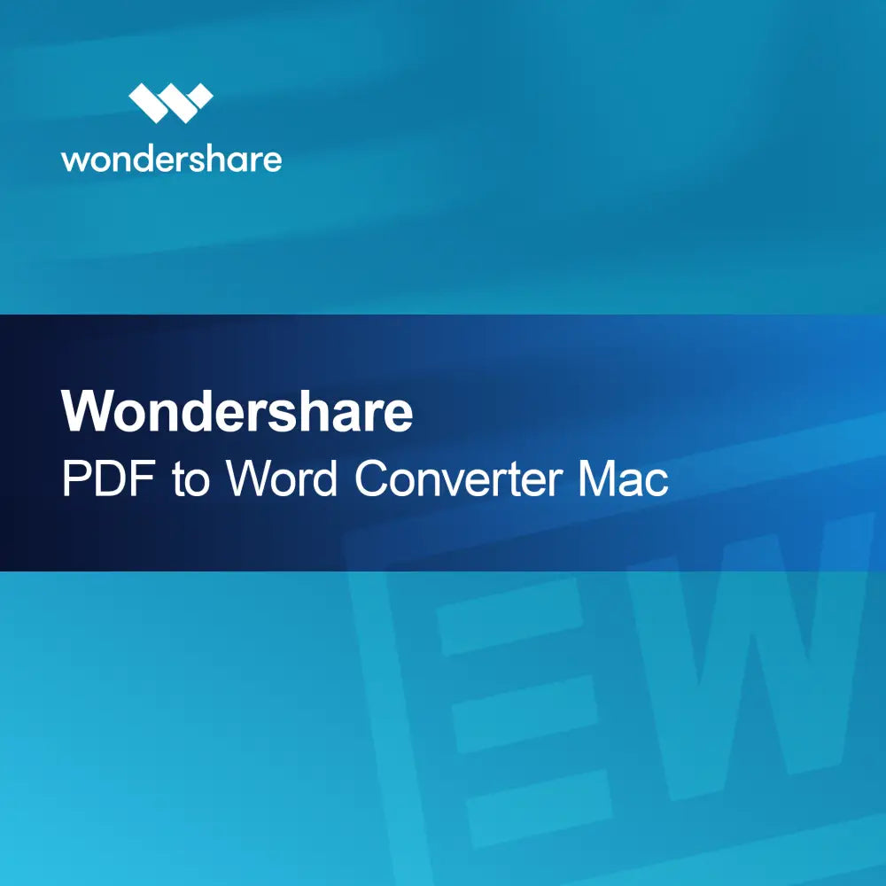 Wondershare PDF en Word Convertisseur Mac